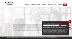 Desktop Screenshot of oxid-esales.com