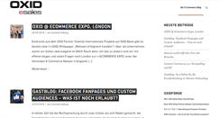 Desktop Screenshot of blog.oxid-esales.com
