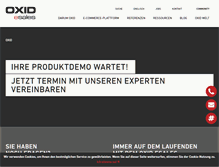 Tablet Screenshot of demoshop.oxid-esales.com